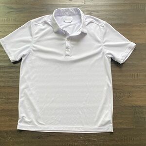 Ministry of Supply Polo Shirt Mens Sz XL White Classic Essential